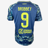 Brian Brobbey Signed Ajax Football Shirt - 2024-25 Away